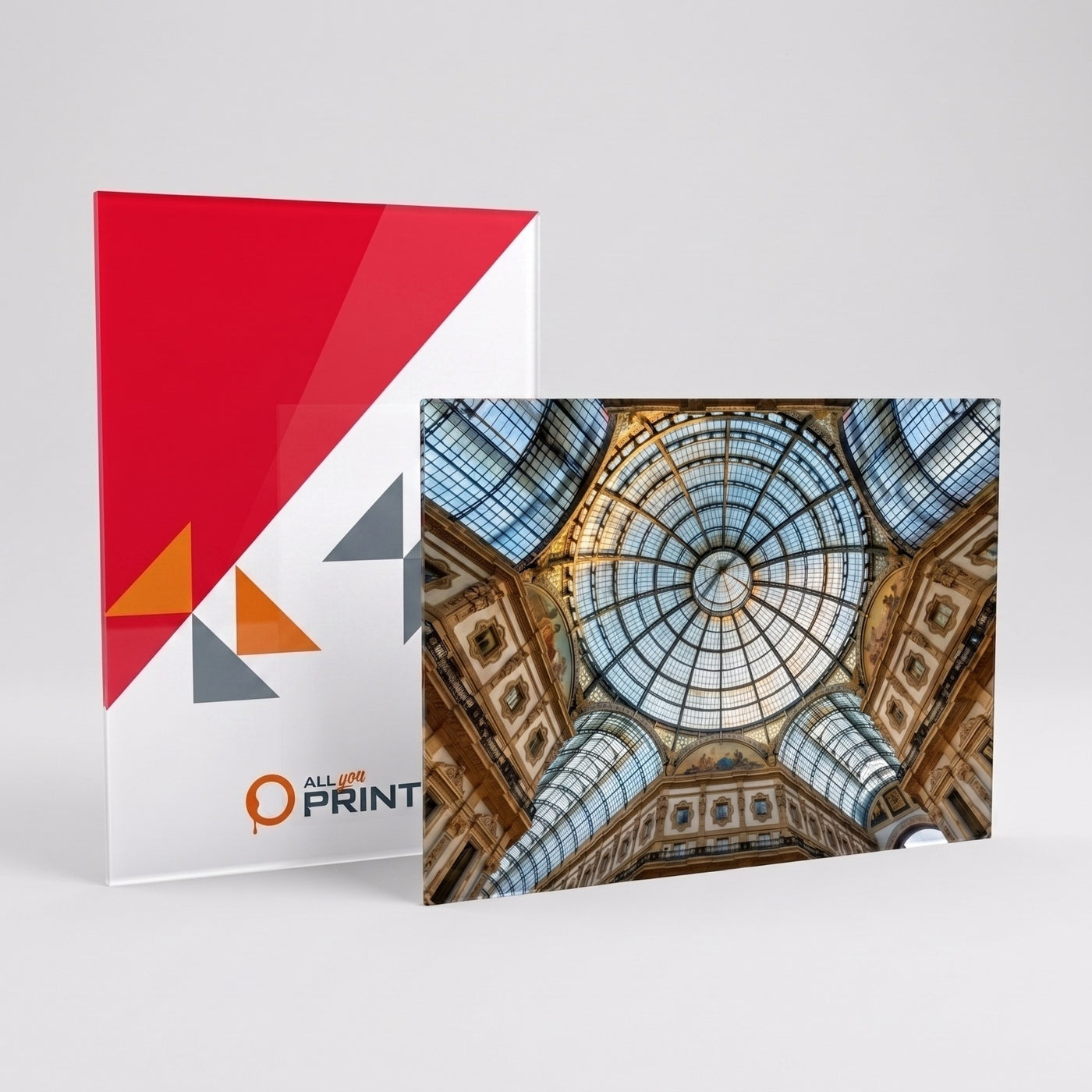 Verre acrylique en impression directe UV
