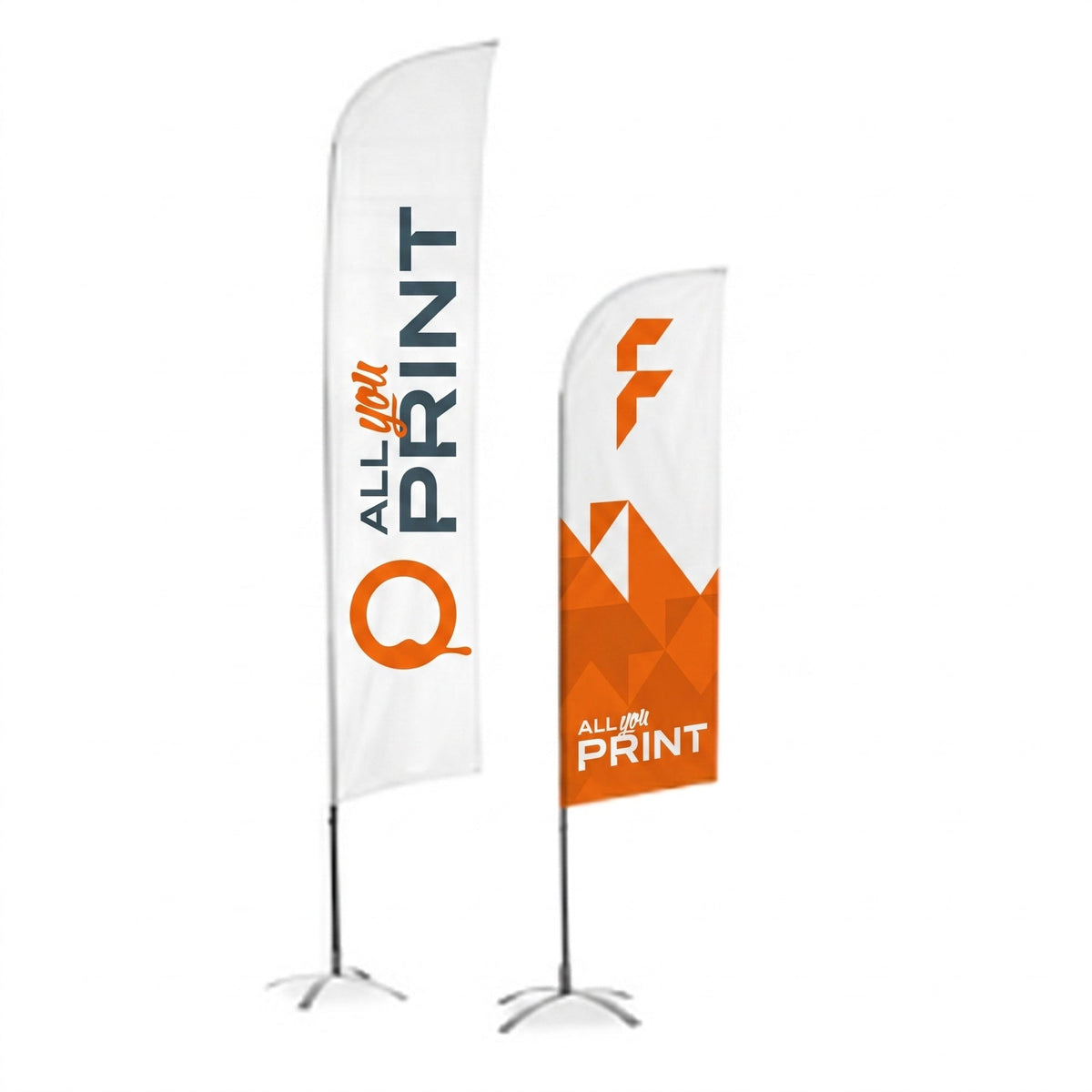 AYP - Square-Flag, System inkl. Druck
