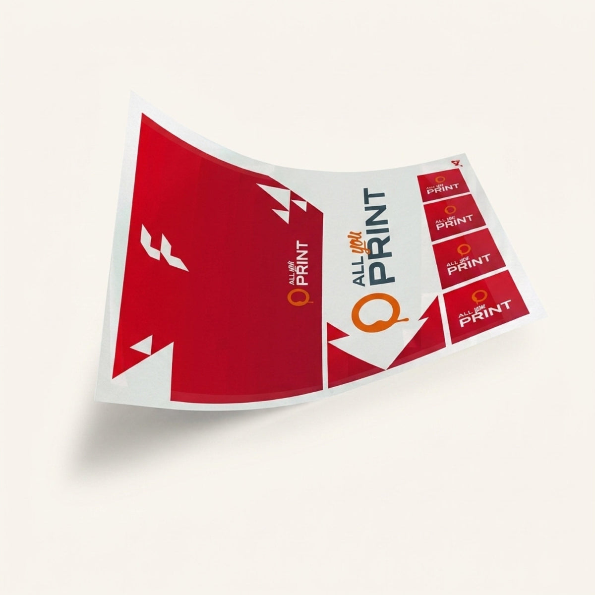 AYP - DTF Drucke mehrfarbig auf XL Bogen
