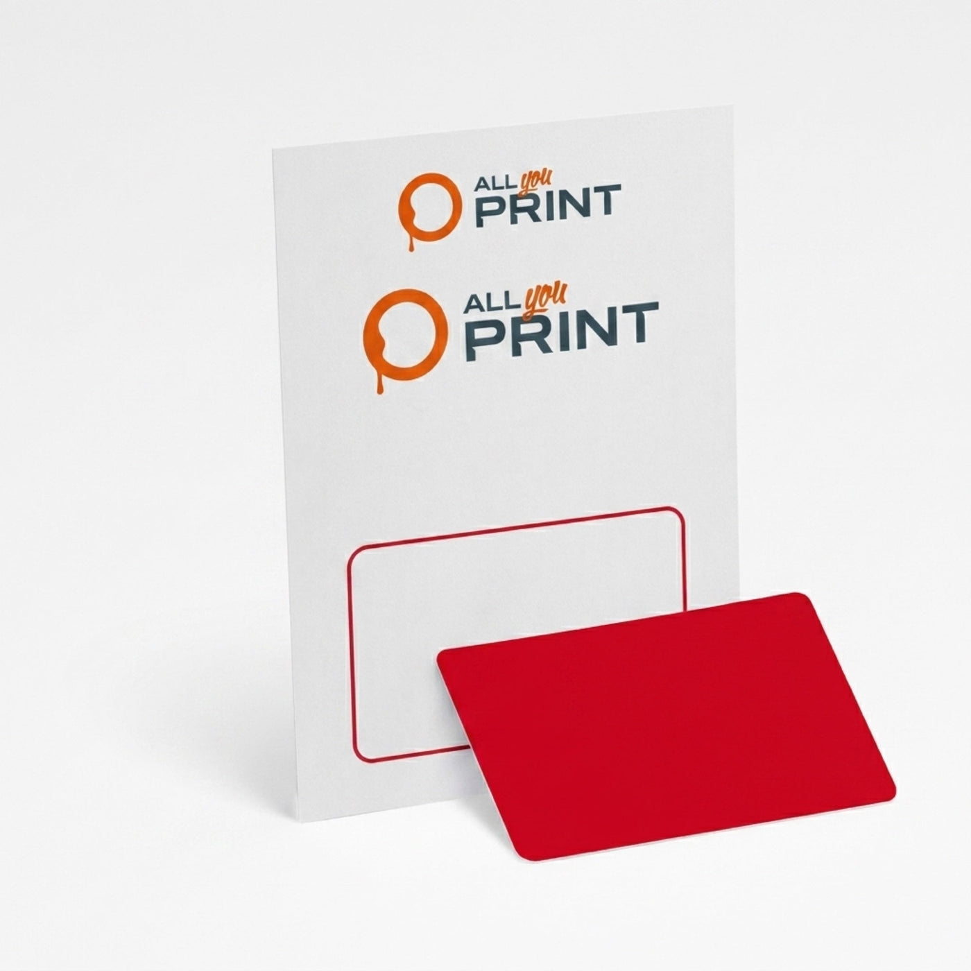 AYP - Flyer mit aufgeklebter Karte
