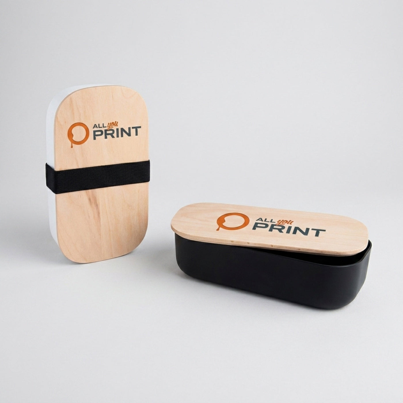 AYP - Muster Lunchbox mit Holzdeckel