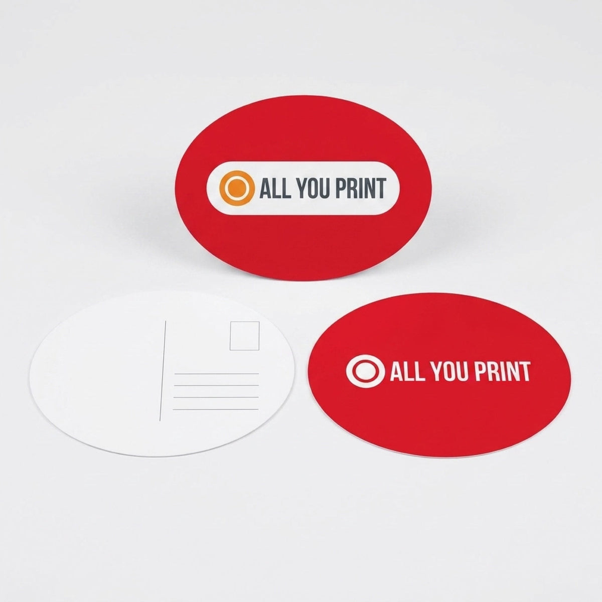 AYP - Postkarten, rund/oval im Wunschformat
