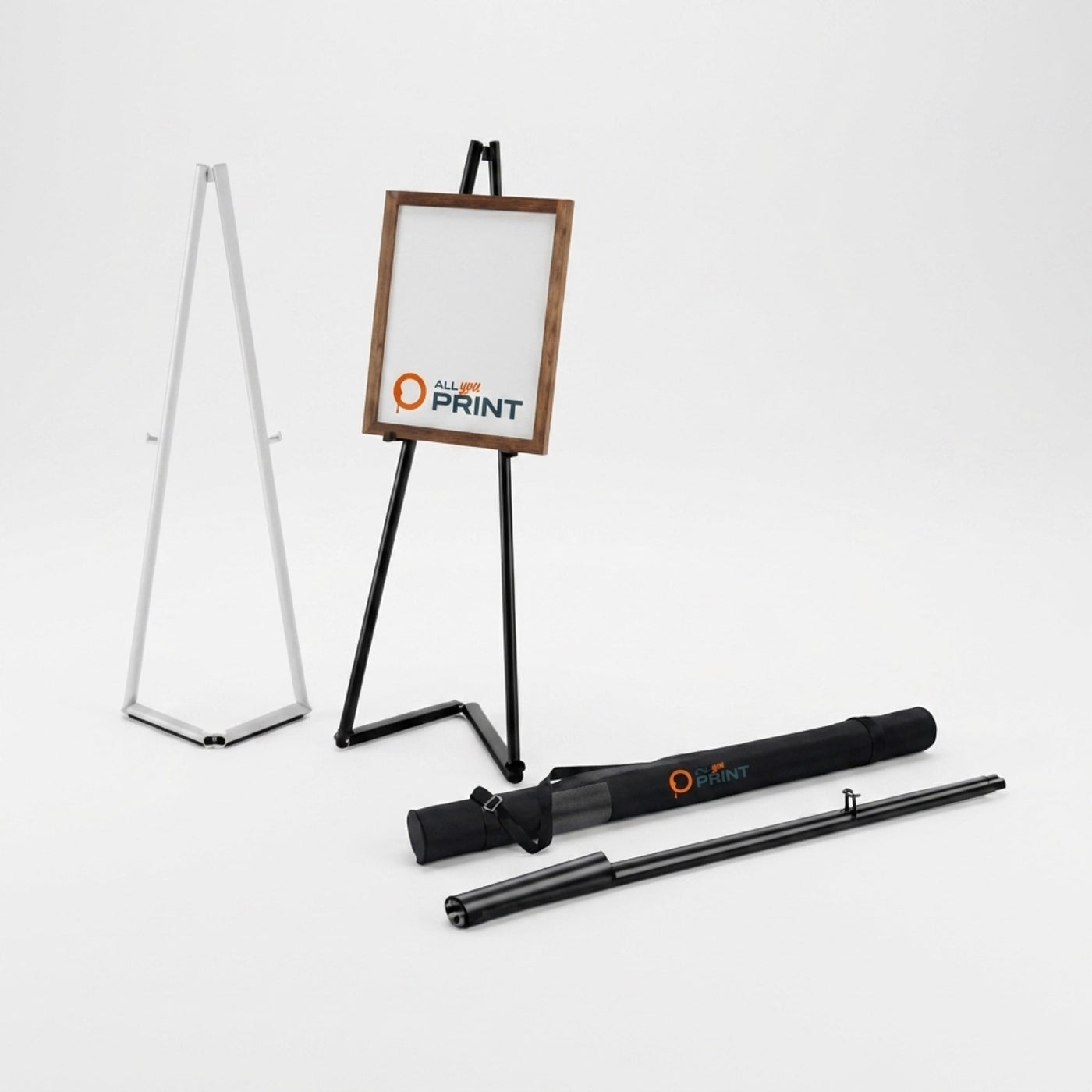AYP - Mobile Staffelei aus Metall, inkl. Transporttasche