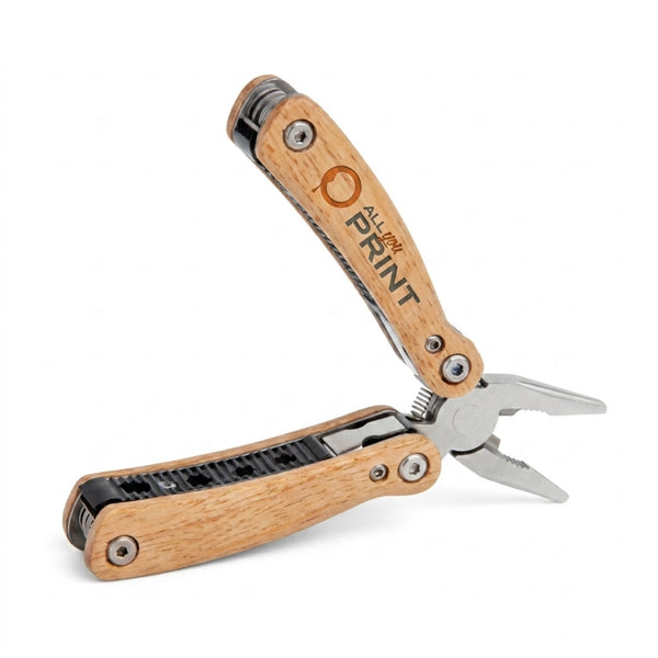 Mini multitools with wooden handle