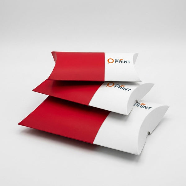 Pillow packaging with bow closure