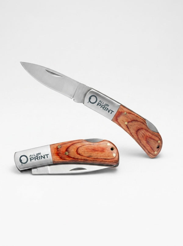 Taschenmesser mit Holzgriff