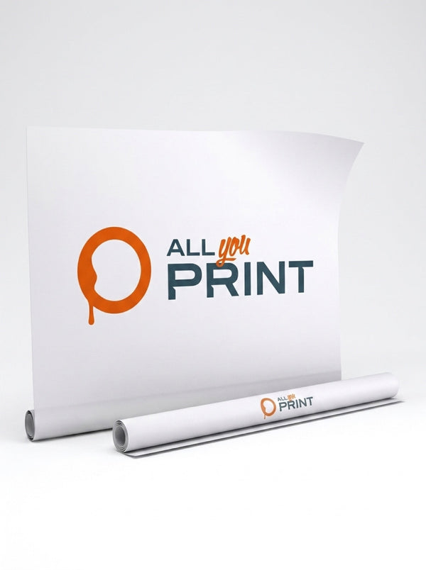 Decorative banner in custom format, print