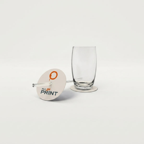 Bierdeckel mit Loch