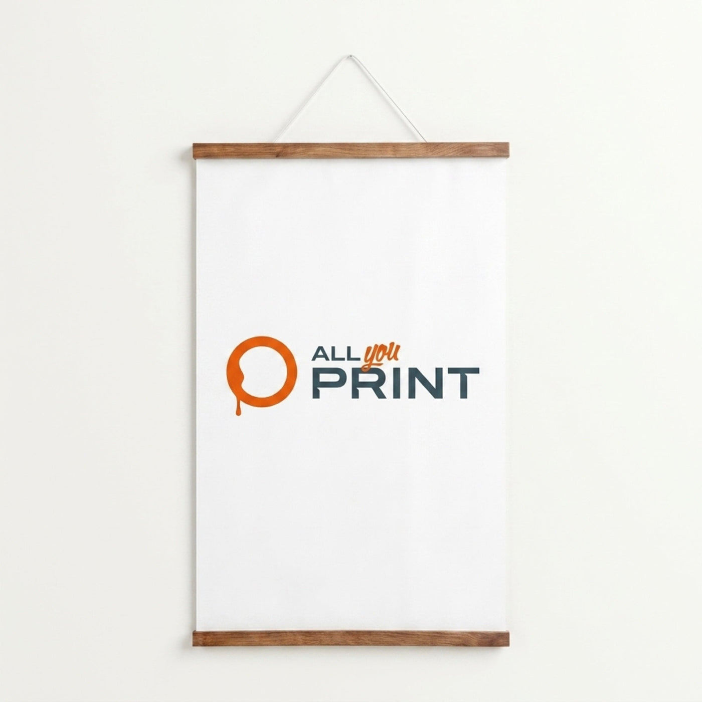 AYP - Deko-Banner mit Holzleisten
