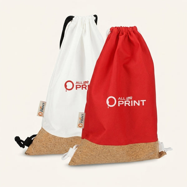Gym bag polyester with cork base