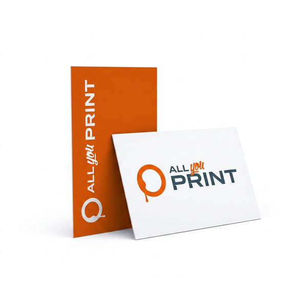 Cartes de visite avec ennoblissement