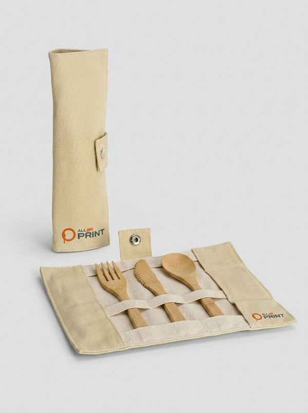 Travel cutlery bamboo