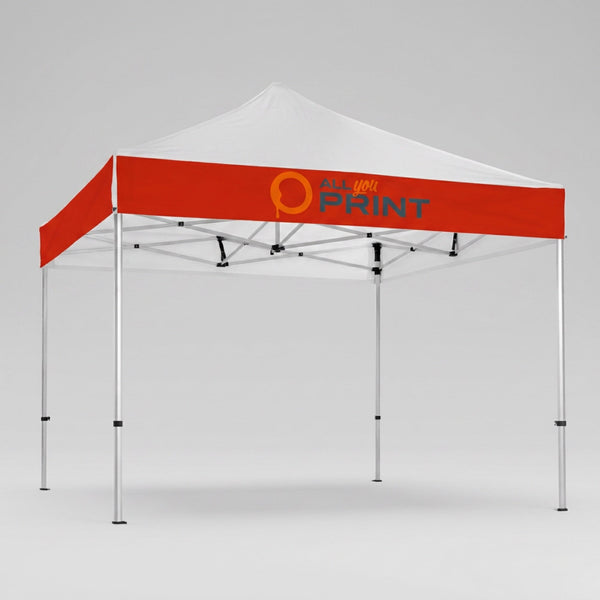 AYP - Pavillon mit Wechselbannern 3 x 3 m, System inkl. Druck