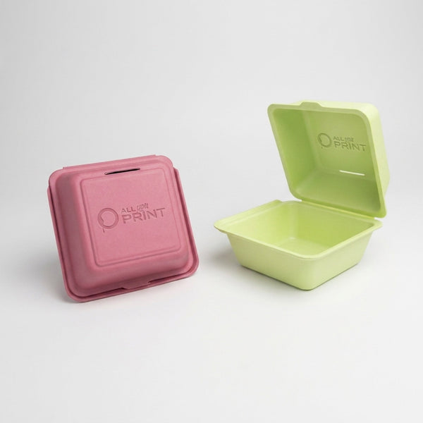Échantillon boîtes à burger