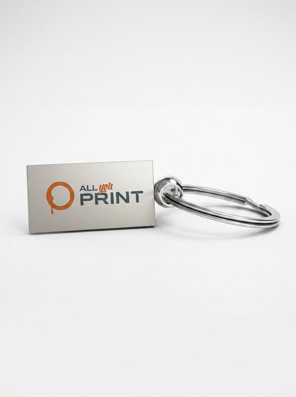 Sample metal keyring