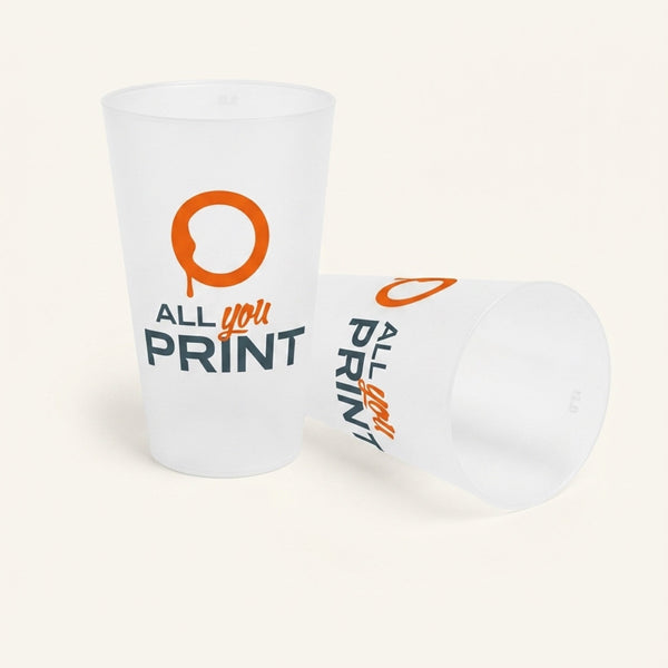 Reusable cups, polypropylene