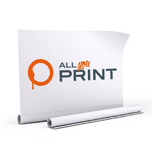 L-Banner aluminium, print