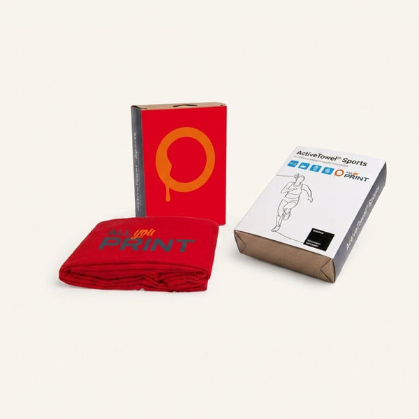 ActiveTowel® Sports Microfaser-Sporthandtücher in Faltschachtel