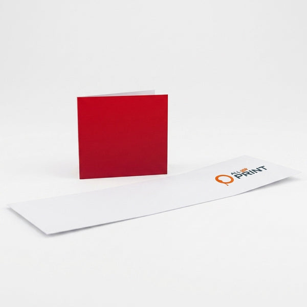 CD folder with retaining slots