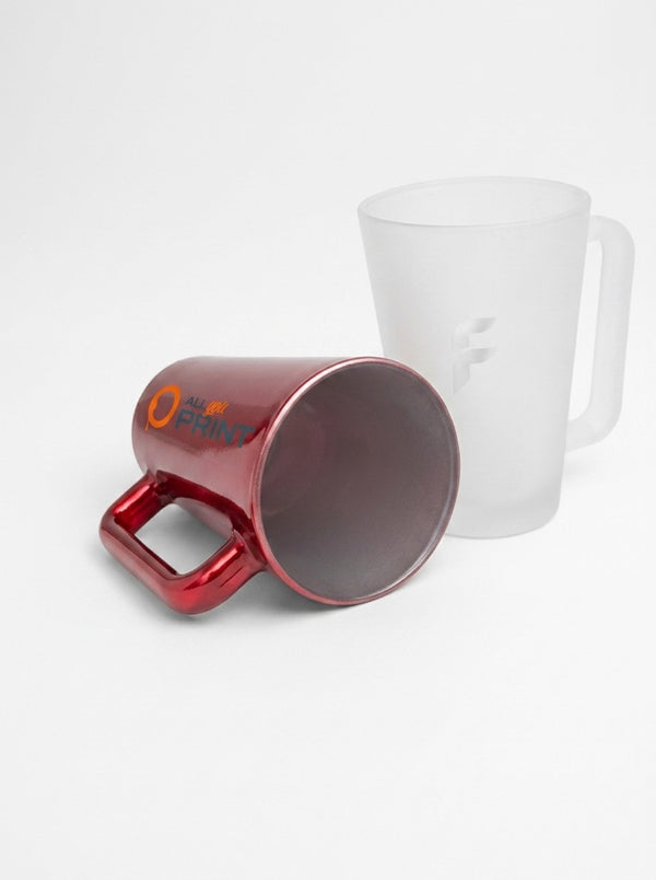 Modern mulled wine glasses