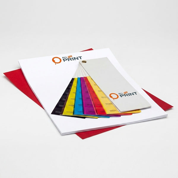 Briefpapier mit Sonderfarben