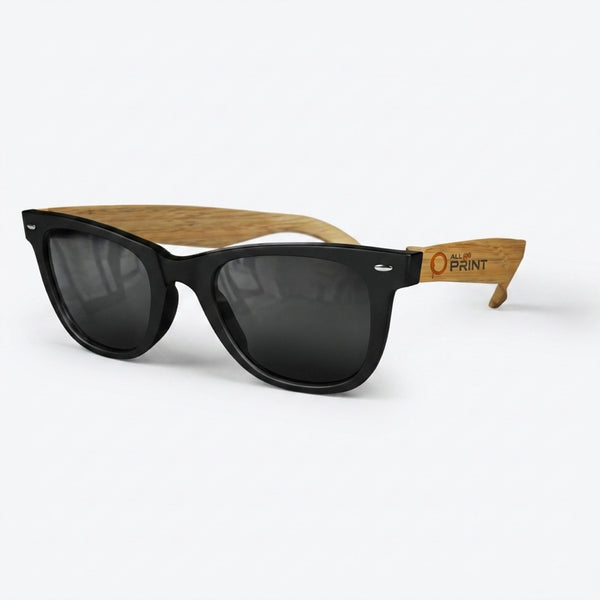 Sample sunglasses bamboo look