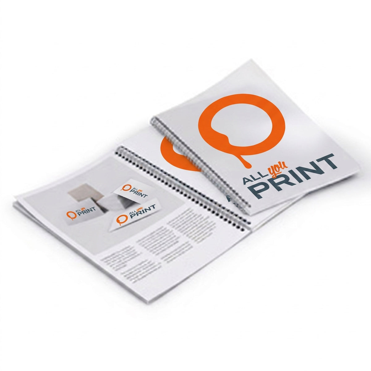 AYP - Magazine Wire-O-Bindung mit Polypropylen-Schutzumschlag