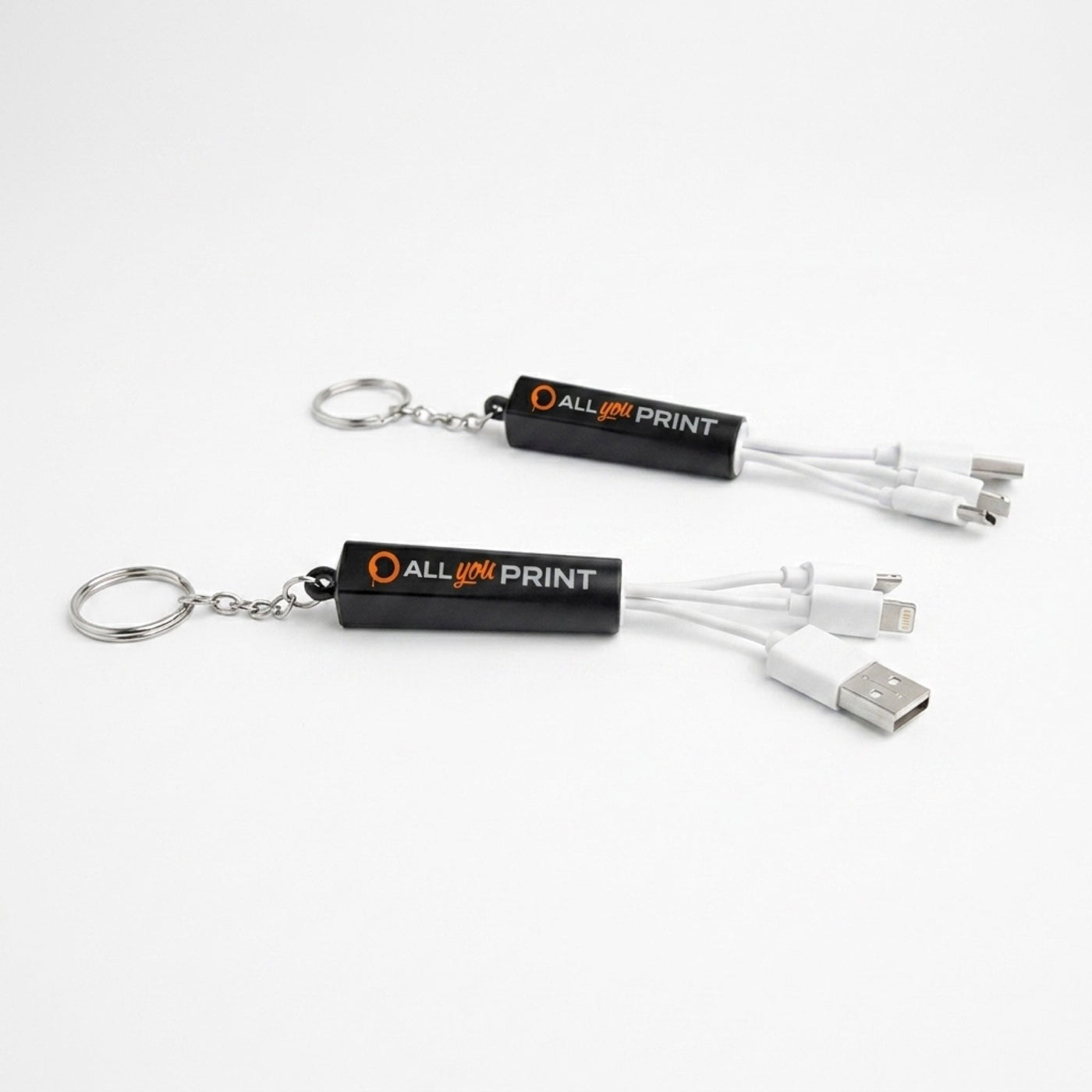 AYP - Schlüsselanhänger LED mit 3-in-1-Ladekabel
