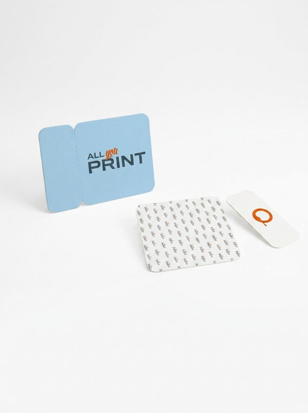 Beer mat with detachable voucher