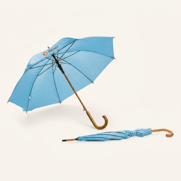 Parapluies avec manche en bois