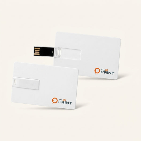 Muster USB-Stick-Karten, weiss