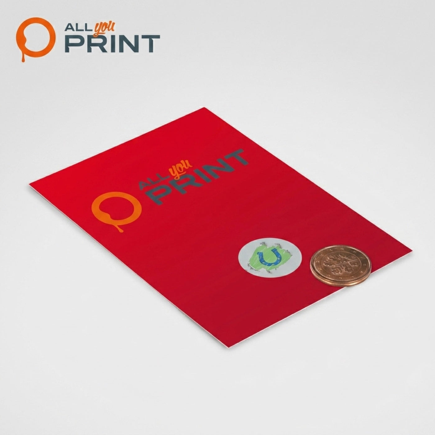 AYP - Flyer mit Rubbelfeldern mit vorgefertigtem Gewinnspiel