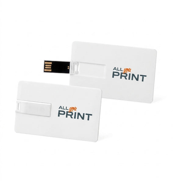 USB-Stick-Karten, weiss