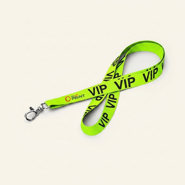 Lanyards Neon mit Standardtext