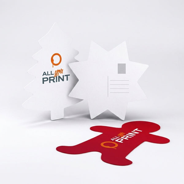 Postcards, special shape