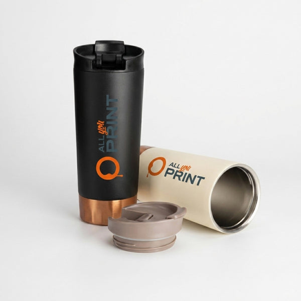 Insulated cups with copper base