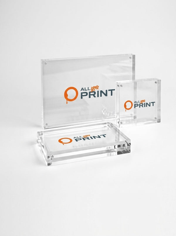 Acrylic glass display stand