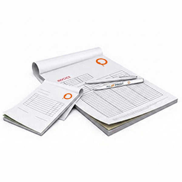 Carbonless set 2 part, pad