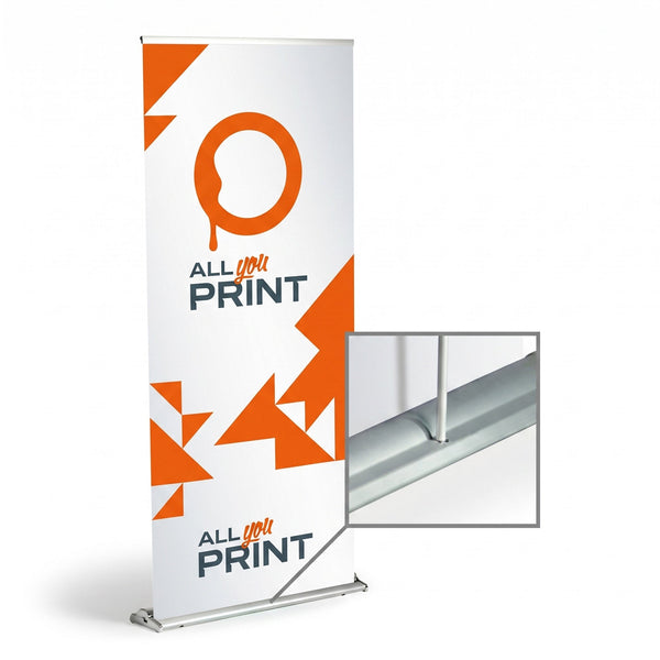 Roll-up Comfort, System inkl. Druck