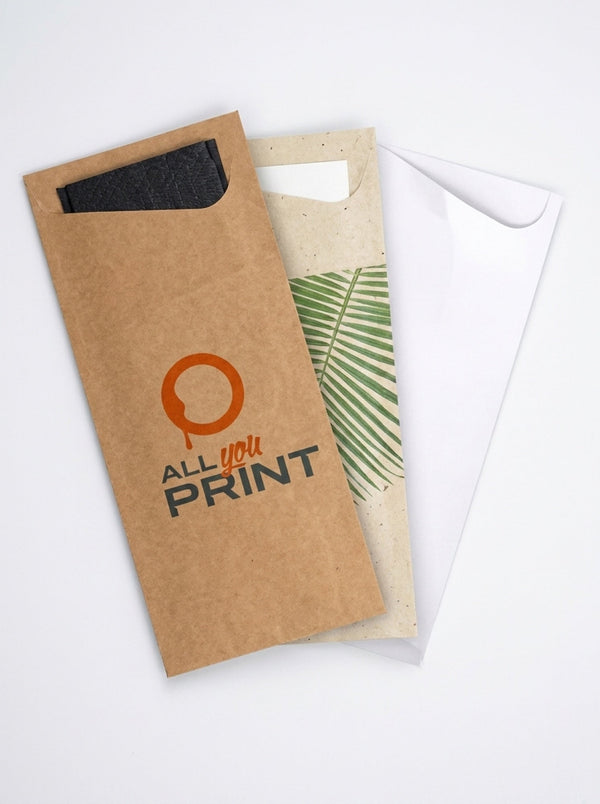 Bestecktaschen aus Papier