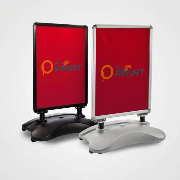 Kundenstopper Outdoor inkl. Druck