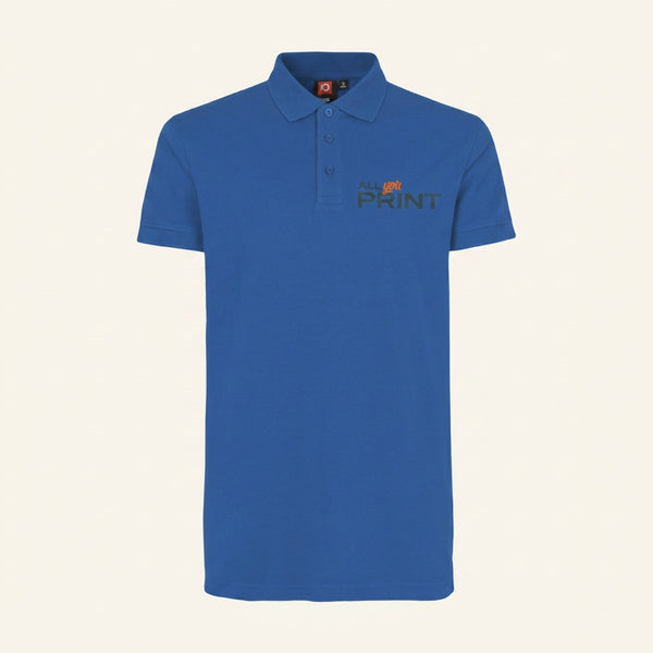 Muster Poloshirt Premium Herren