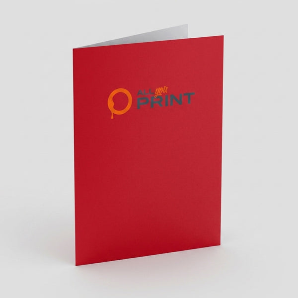 Insert sheets for greeting cards