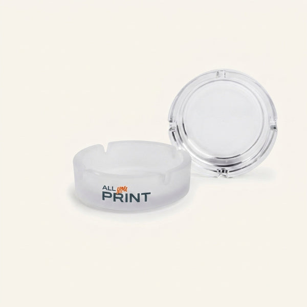Glass ashtray