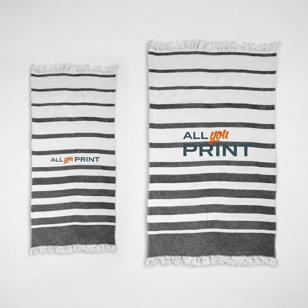 Beach towels with SEAQUAL YARN