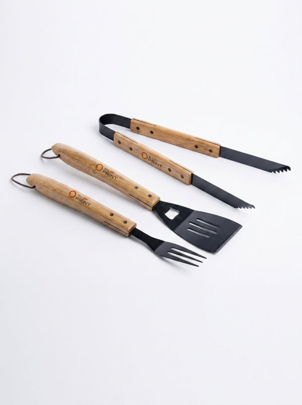 Grillbesteck Holz