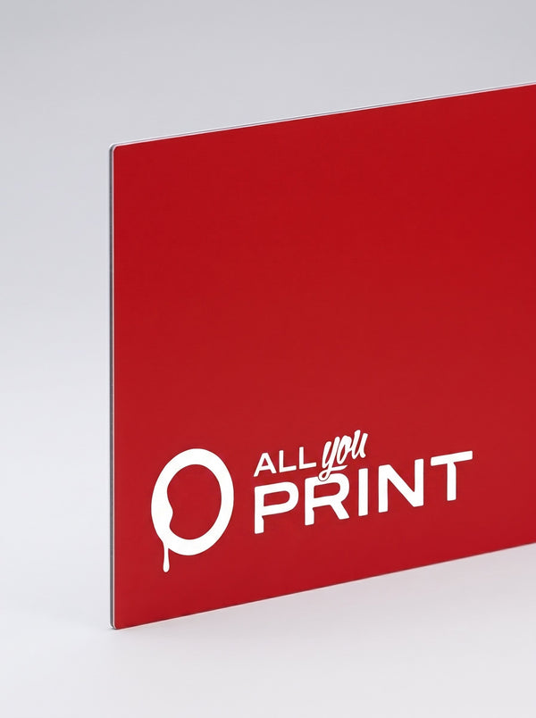 Panneau composite aluminium blanc au format souhaité