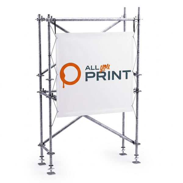 Banners for scaffolding