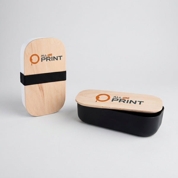 AYP - Muster Lunchbox mit Holzdeckel
