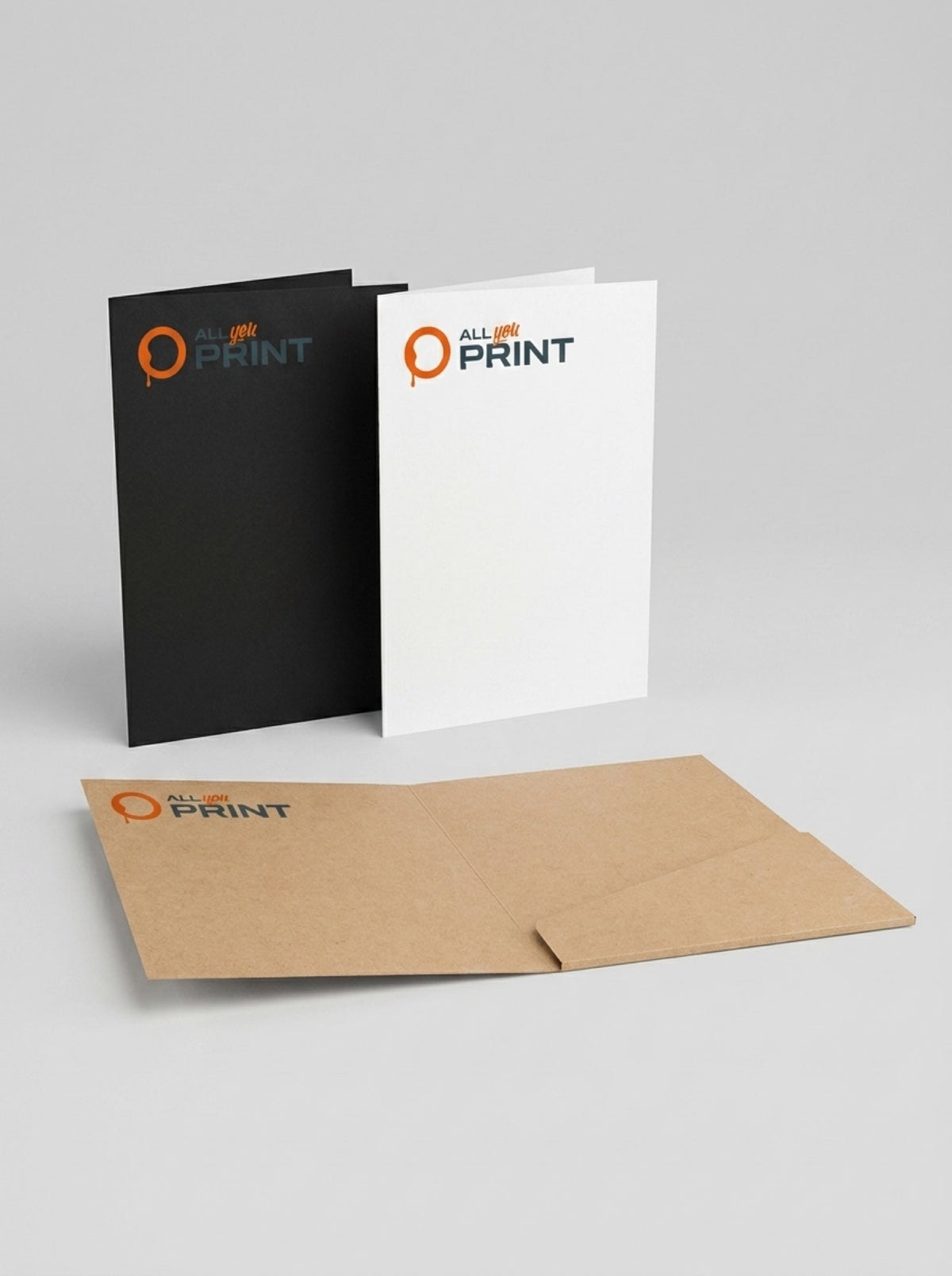 AYP - Mappe mit geklebter Tasche
